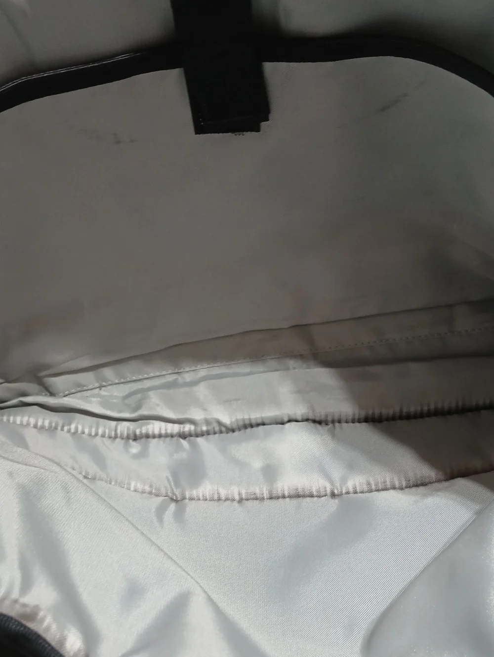 The Patagonia Half Mass Messenger Bag with Gray Reflective Trim Unisex
